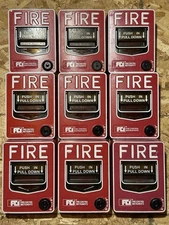 GAMEWELL - FCI MS-7A ADDRESSABLE DUAL ACTION PULL STATION - PRE-OWNED - 9 AVAIL.