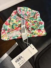 NWT Janie and Jack 12 24 M Pink Floral Swim Cap Hat