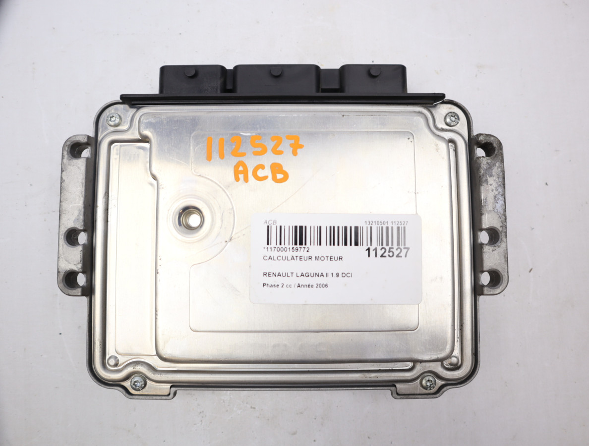 Calculateur Moteur (ECU) Renault Laguna 2 1.9 DCI - Réf. 0281011324 / 8200309316 - Occasion