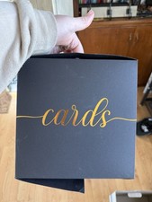 Foldable Card Box for Any Occasion - Wedding, Grad Party, etc