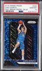 2018 PANINI PRIZM FAST BREAK PRIZM-BLUE #280 LUKA DONCIC ROOKIE RC /175 PSA 10