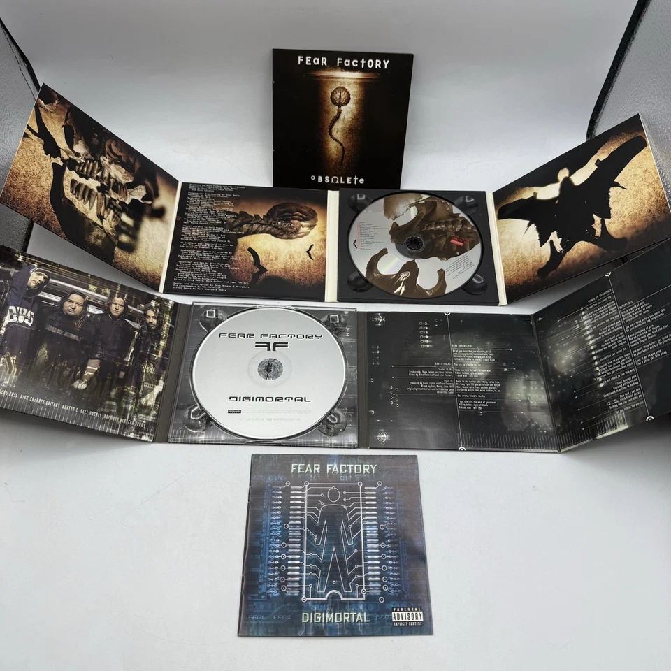 FEAR FACTORY 2 CD Lot: Digimortal (2001) & Obsolete (1999) - Image 4 of 4