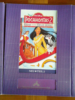 pocahontas 2 - sammelmappe - disney - buena vista home entertainment