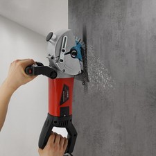 125mm Mauernutfräse Maschine Elektrische Schlitzfräse Wandfräse 5 Sägeblatt