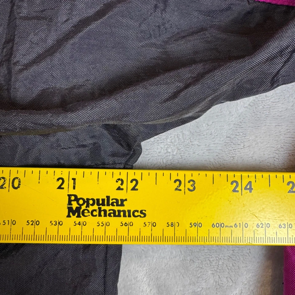 Jaqueta Pulôver Anorak Vintage Branca Sierra Feminina L Roxa Azul-petróleo Preta - Imagem 4 de 4