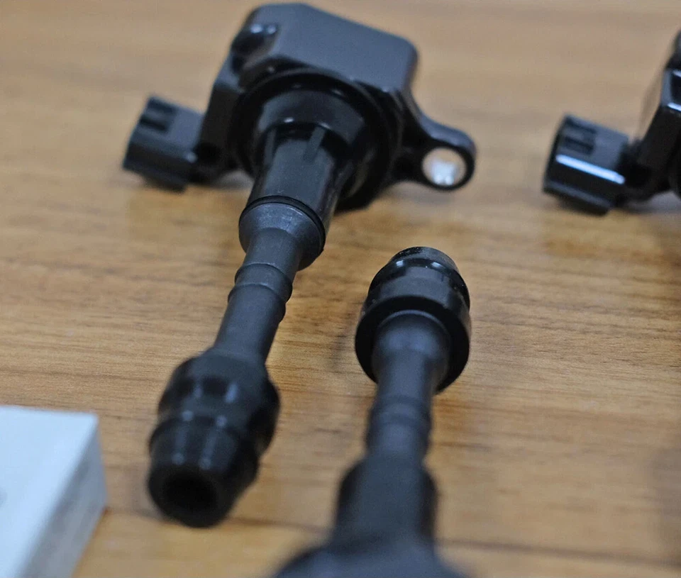 6x Bobina de encendido 22448-8J115 y bujía de iridio NGK para Nissan Frontier Xterra Foto 4 de 4