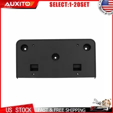 For 2017 2018 2019 Ford Escape S Front License Plate Bracket Holder Black 1-10X