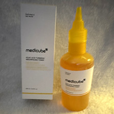 Medicube Kojic Acid Turmeric Resurfacing Toner, Exfoliating Liquid 250 mL