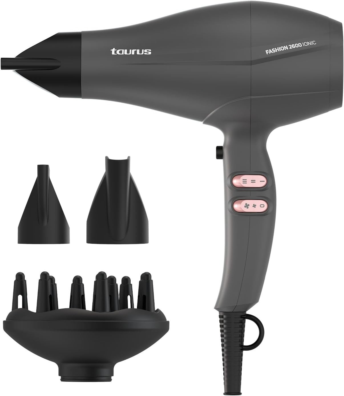 Asciugacapelli Taurus Fashion 2600 Ionic 2600W - Potenza Professionale