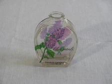 Vtg Yankee Candle Lilac Petals Fragrance Oil Jar Bud Vase?