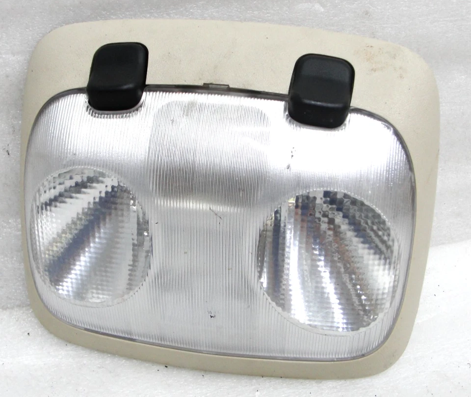 Luz de doble lente Ford DOME LIGHT corona bronceada Victoria Mustang Explorer 87-01 OEM Foto 2 de 4