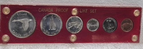 1967 CANADA SILVER PROOF LIKE MINT SET
