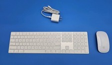 Apple Magic Wireless Numeric Keyboard A1843 Magic 2 Mouse A1657 W/Charger