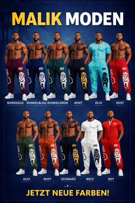 Herren Jogginghose Body Guard Bulldog Print Sporthose S-8XL Neu