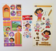 Vintage Sandylion Scrapbook Stickers  Embellishments - Dora The Explorer