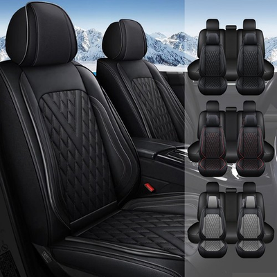 #ad For Subaru Impreza 2012 2026 Seat Covers Protector Cushion Leather 2 5Pcs $133.90