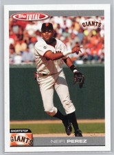 2004 TOPPS TOTAL #26 NEIFI PEREZ  SAN FRANCISCO GIANTS