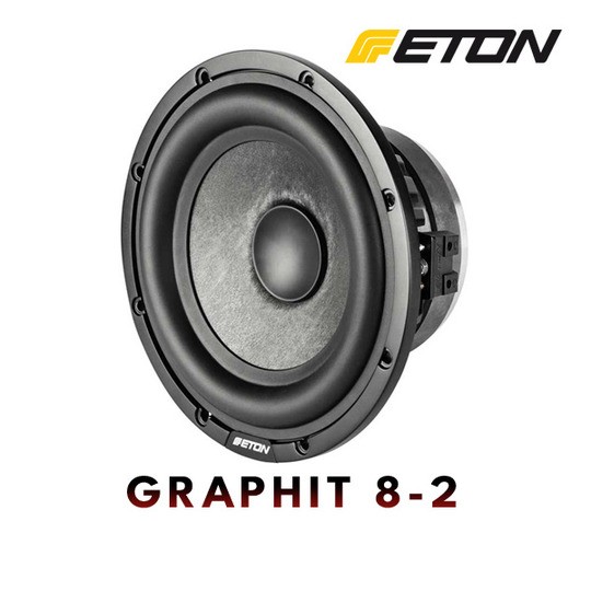 Eton Graphit 8-2 20Cm 2Ω DVC Flach Subwoofer-image