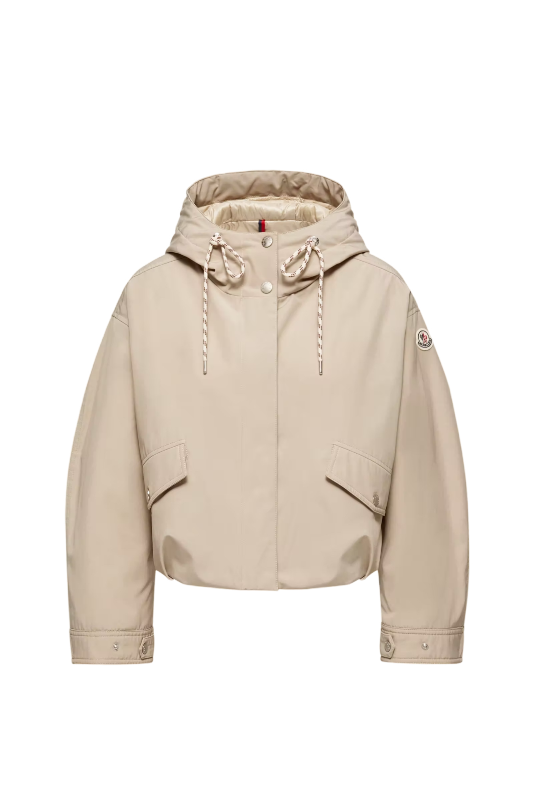 MONCLER Eucalyptus $1870 Women's Beige Down Jacket New