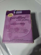 NEW Remington 2 LB's Paraffin Spa Wax and 30 Liners Blissful Blackberry. B