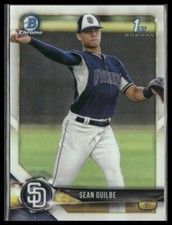 Sean Guilbe #BDC-144 Rookie 2018 Bowman Draft: Chrome San Diego Padres