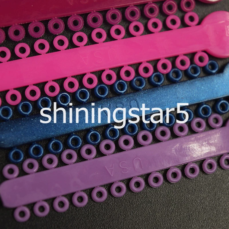 1040 Dental Orthodontic Ligature Ties Elastics Rubber Band Ligaduras Elastomeric - Image 4 of 4