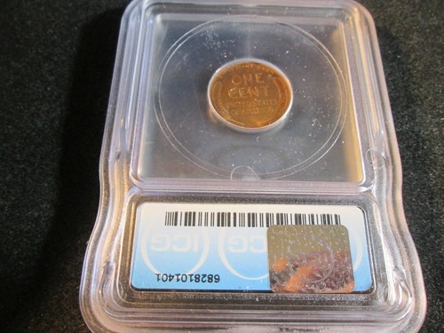1939-S LINCOLN CENT RPM #2 S OVER S ICG MS66 RD 1401 - Picture 2 of 4