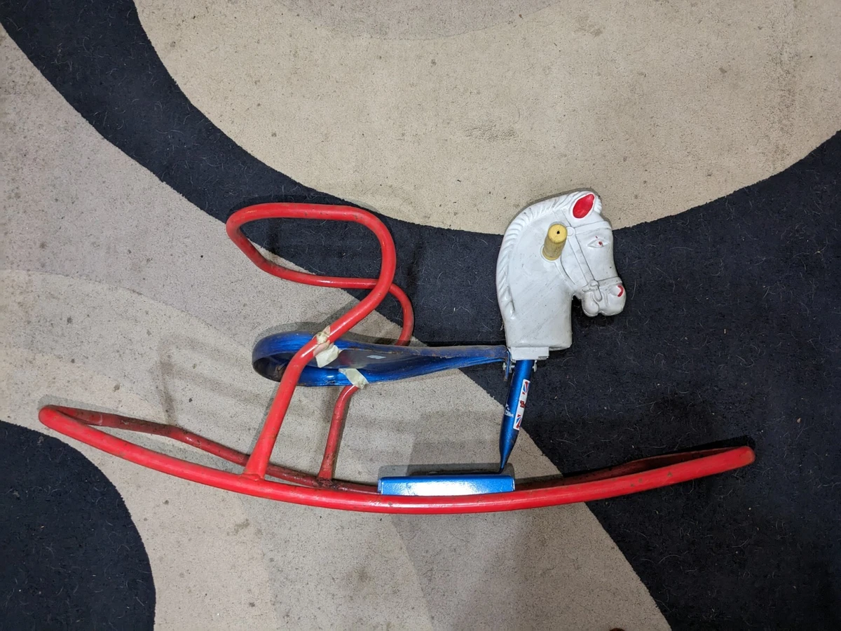 Metal rocking hotsell horse 1960