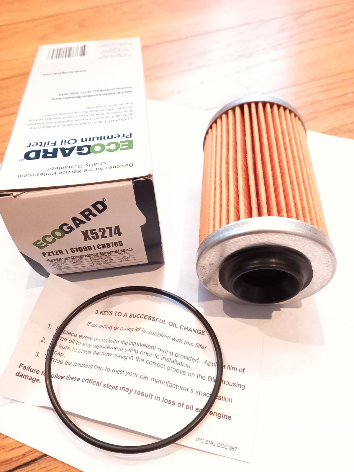 ECOGARD Oil Filter X5274 eBay