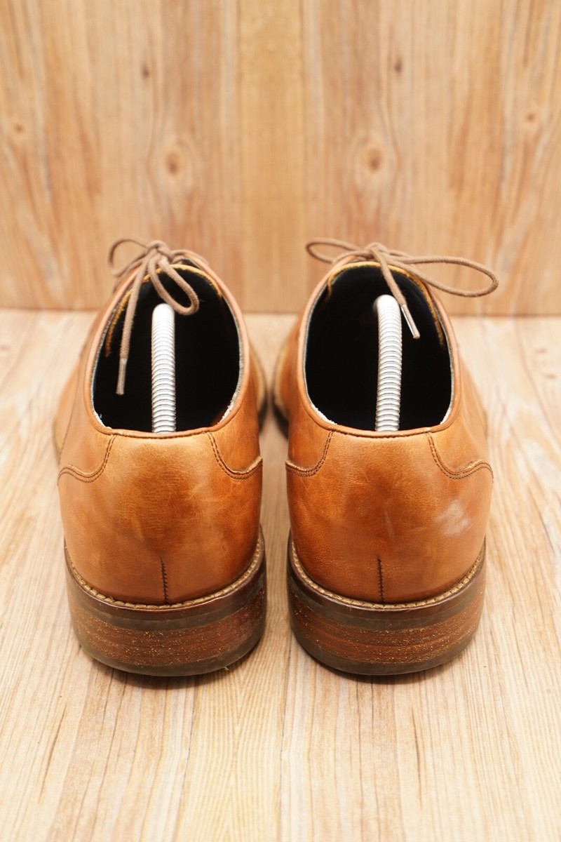COLE-HAAN Grand Os Brown Split-*Toe Oxford Shoes Size 10 (98) Cole Haan Mens Grand OS Split Toe Oxford Shoes Brown Low Top  main image 3