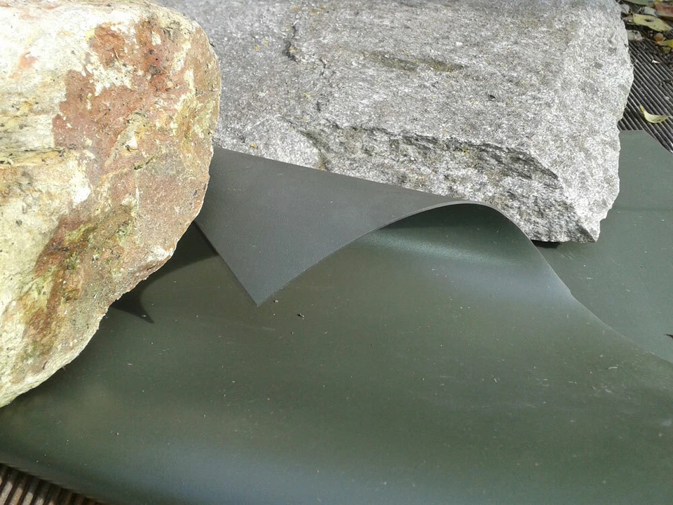 Bachlauffolie 1mm 12,34€ / m² Farbe wählbar,  Teich Folie Garten Bachlauf - Bild 4 von 4