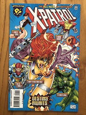 DC & MARVEL AMALGAM THE ALL-NEW, ALL-DIFFERENT X-PATROL #1 APRIL 1996