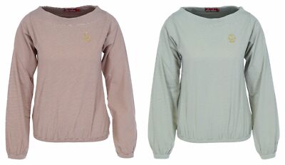 DERBE HAMBURG W-03-LS-GOLDEN ANCHOR Damen Langarmshirt