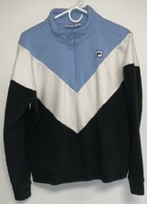 Fila 1/4 Zip Sweatshirt Women s Extra Large