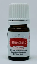 Young Living Lemongrass Vitality Pure Therapeutic Grade Essential Oil 5ml NEW!