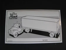 1/34 First Gear 1960 Mack B-61 SMITH & WESSON" Tractor & Trailer  Diecast Model