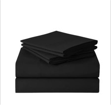 Sweet Home 4 Piece Microfiber Bed Sheet Set for Twin