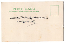 James Hamilton 3rd Duke Abercorn Signed Postcard Autographed / Northern Ireland