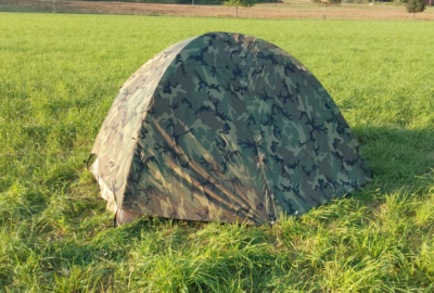 USMC 2-Man Combat TENT - LITEFIGHTER - Woodland Camo - VGC - Three