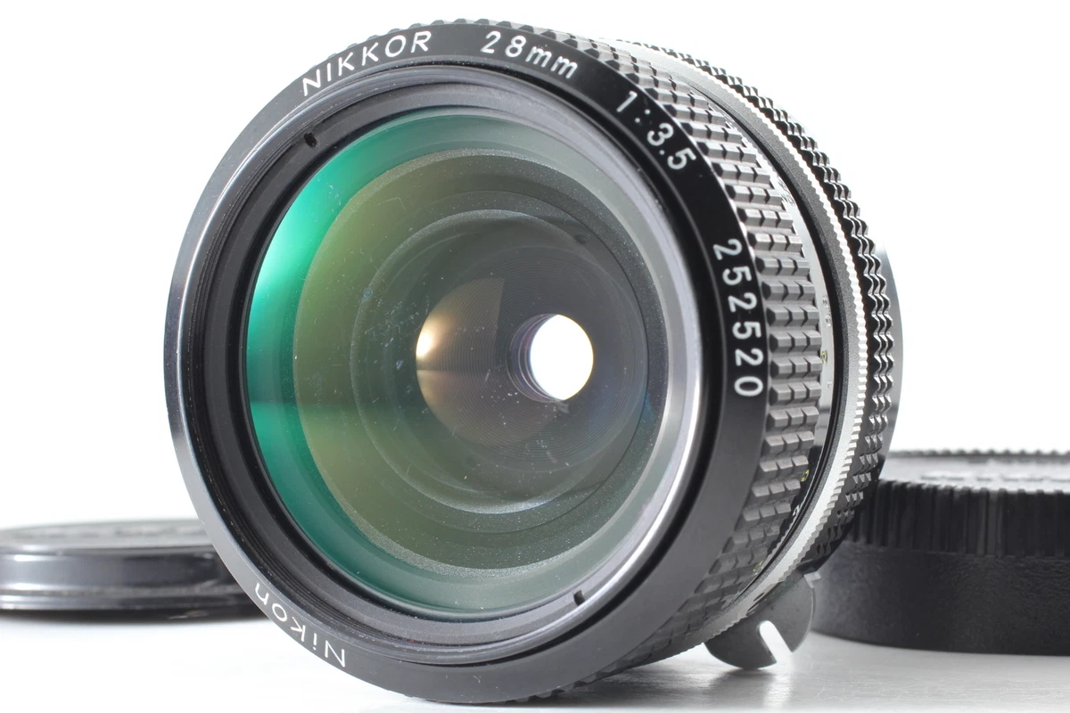 Nikon NIKKOR f/3.5 Camera Lenses 28mm Focal for sale | eBay