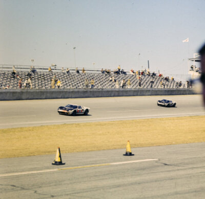 Ken Miles Lloyd Ruby Shelby American Inc Ford Mk II 1966 Racing Old Photo 2