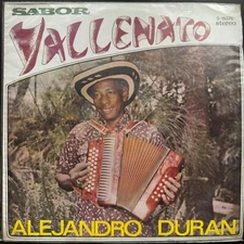 Alejandro Durán ‎– Sabor Vallenato 1983 COLOMBIA ACORDEÓN COLECCIÓN EX A NM LP