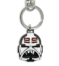 Star Wars BAD BATCH WRECKER Lucasfilm Disney+ WRECKER 3D HELMET METAL KEYCHAIN