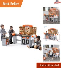 Interactive Play Tool Bench for Toddlers   Enhances Skills with 76 Accessories