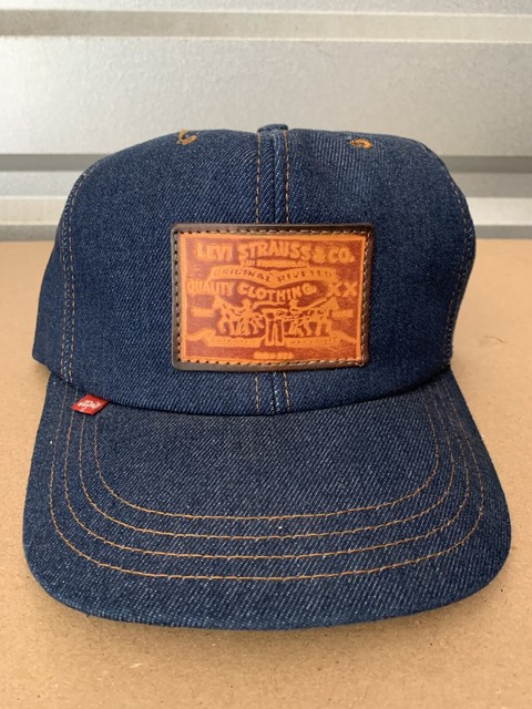 vintage levis denim hat