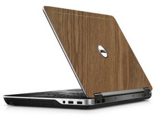 WOOD Vinyl Lid Skin Cover Decal fits Dell Latitude E6540 Laptop