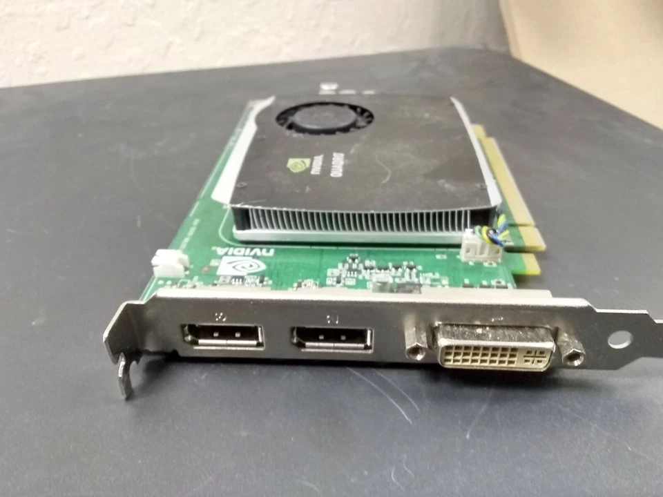 DELL R784K NVIDIA Quadro 512MB GDDR3 Dual Link DVI DP PCIe Graphics Card - Image 2 of 3