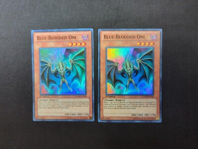 Yu-Gi-Oh! Karte „Blue-Blooded Oni“ – Super Rare – Aus Generation Force (Unlimited Edition) – Sammlerstück Fürs Duell