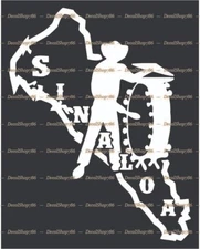 SINALOA México - Map - Cars/SUV's/Trucks Vinyl Die-Cut Peel N' Stick Decals