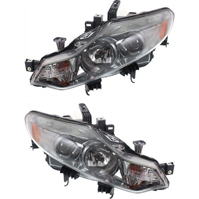 Headlight NI2502185 NI2503185 Set of 2 Left & Right for 2009-2014 Nissan Murano